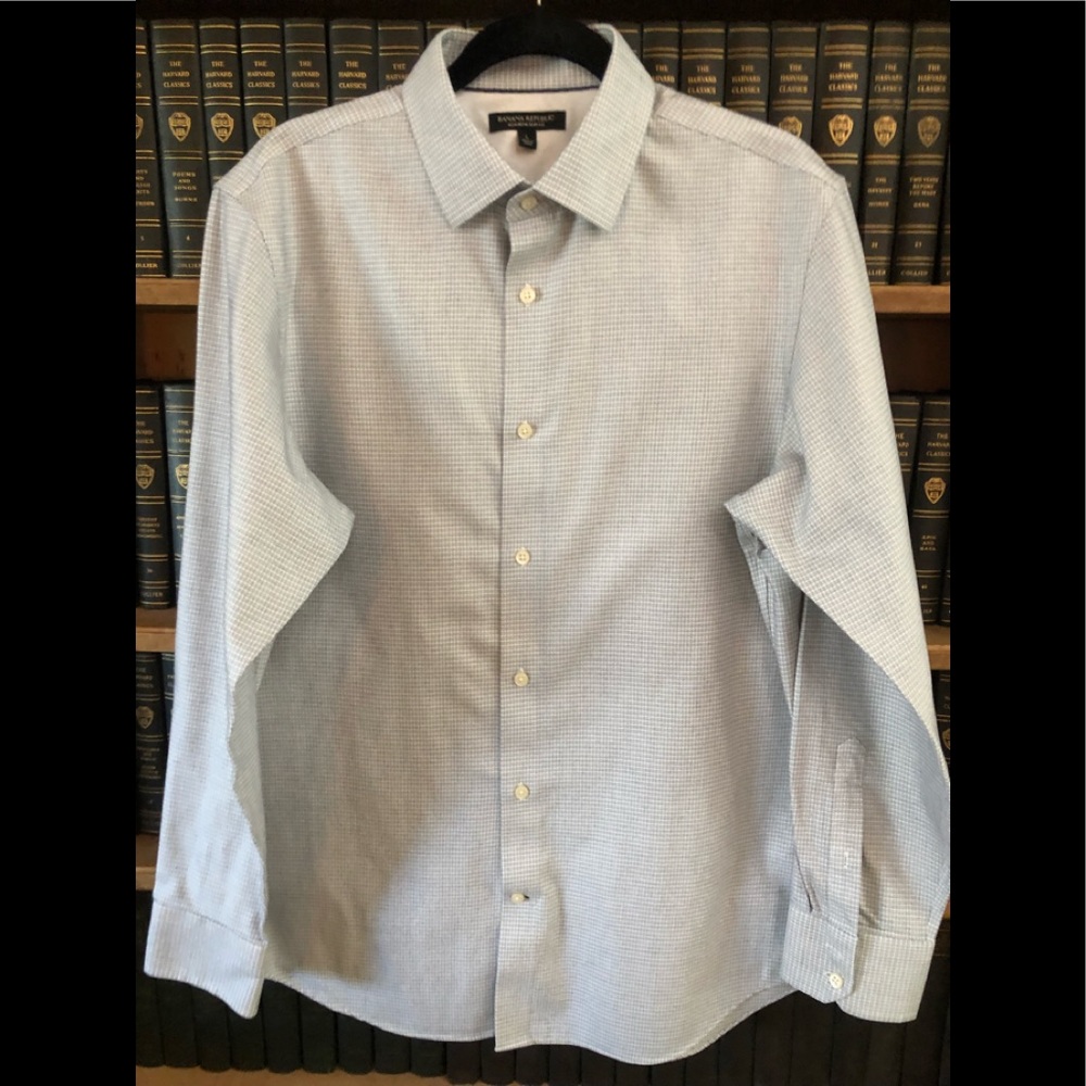 Banana Republic mens dress shirt size Large